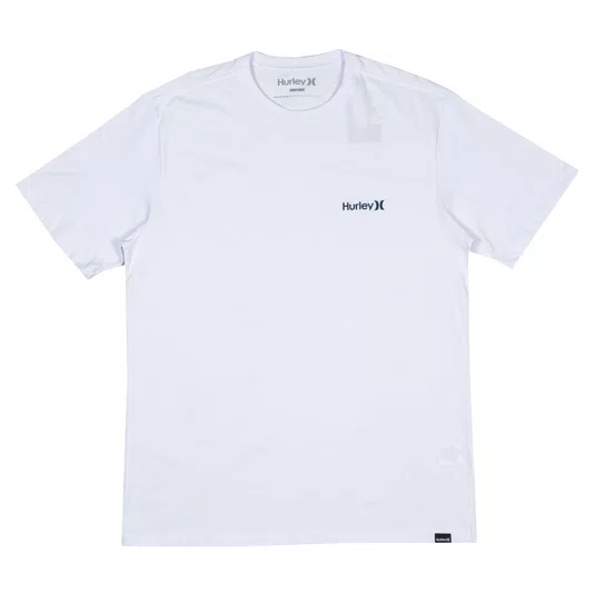 Camiseta Hurley Silk Classic Branco Camiseta Hurley Silk Classic Branco