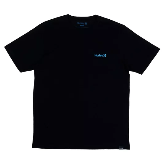 Camiseta Hurley Silk Classic Preto