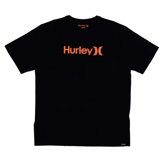 Camiseta Hurley Silk O&O Solid Preto