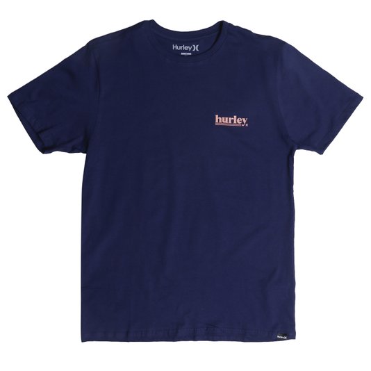 Camiseta Hurley Silk Puff Azul Marinho