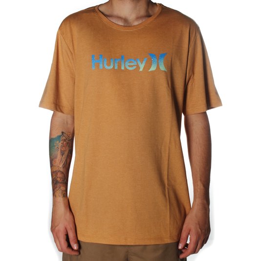 Camiseta Hurley Splaash Mostarda