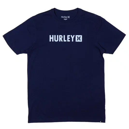 Camiseta Hurley Square Azul Marinho
