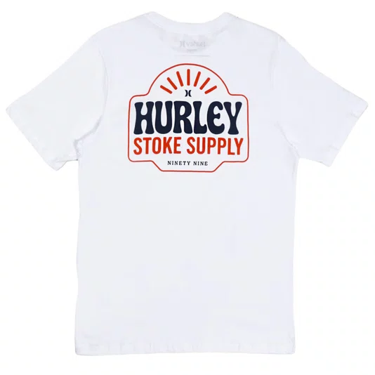Camiseta Hurley Stoke Pe Branco