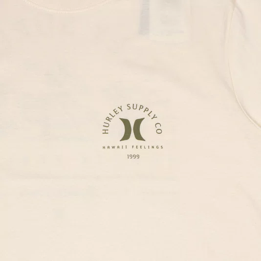 Camiseta Hurley Ula Ula Off White