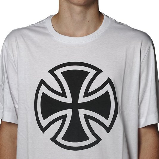 Camiseta Independent 3 Tier Cross 1 Color Branco