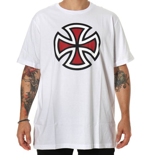 Camiseta Independent Big 4 Tier Cross 3 Colors Branco