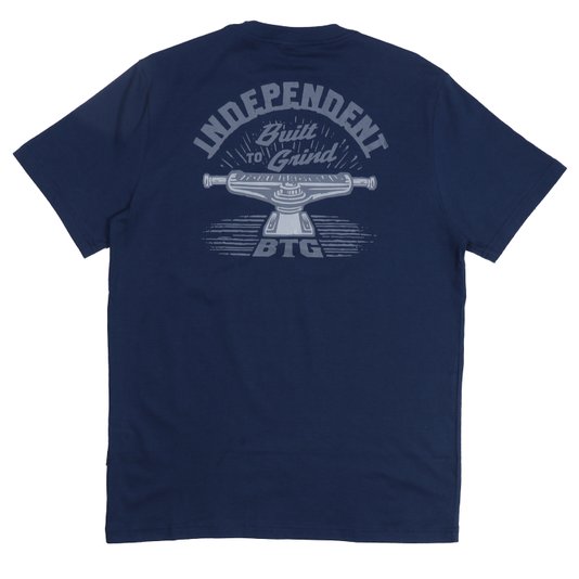 Camiseta Independent Btg Lino Truck Azul Marinho