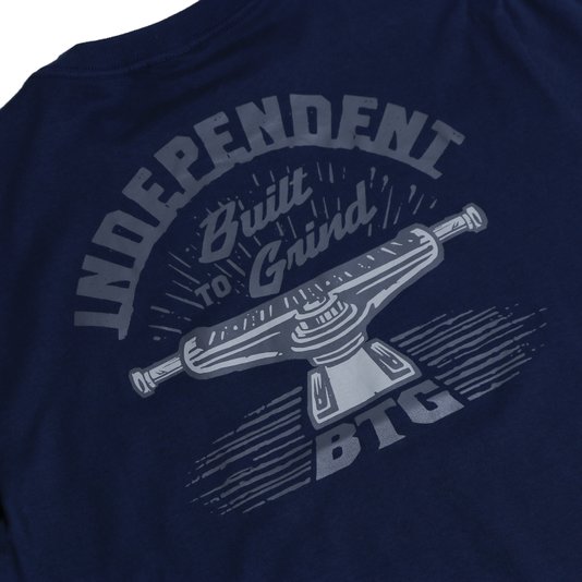 Camiseta Independent Btg Lino Truck Azul Marinho