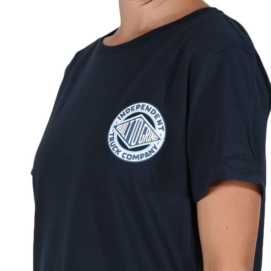Camiseta Independent Btg Summit Feminina Azul Marinho