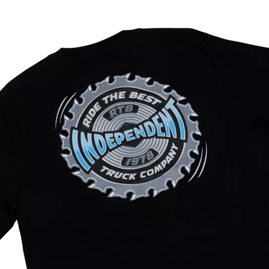 Camiseta Independent Buzzsaw Preto