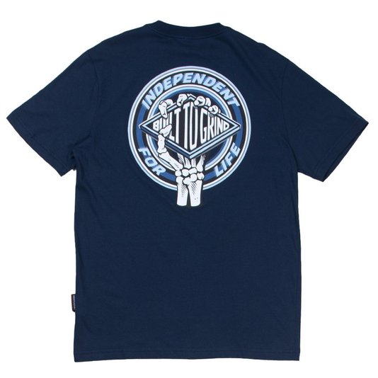 Camiseta Independent For Life Clutch Azul Marinho