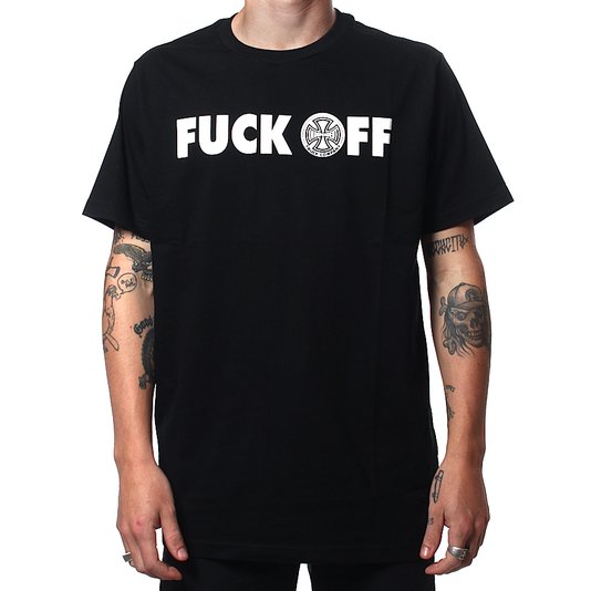 Camiseta Independent Fuck Off Preto