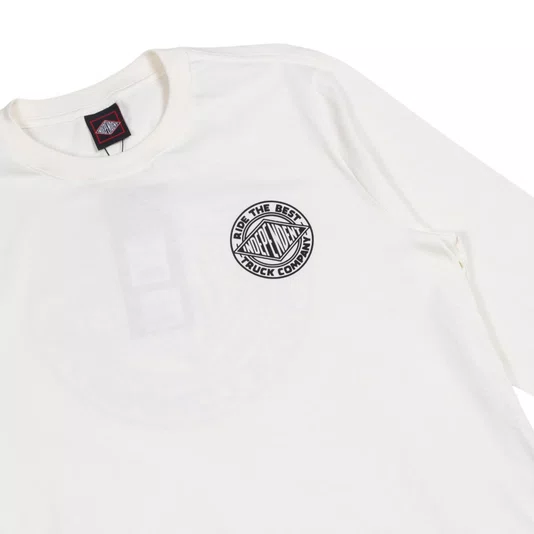 Camiseta Independent M/L Clipper Off White