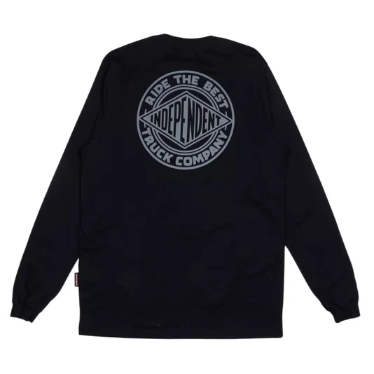 Camiseta Independent M/L Clipper Preto