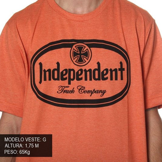Camiseta Independent Parcel Laranja