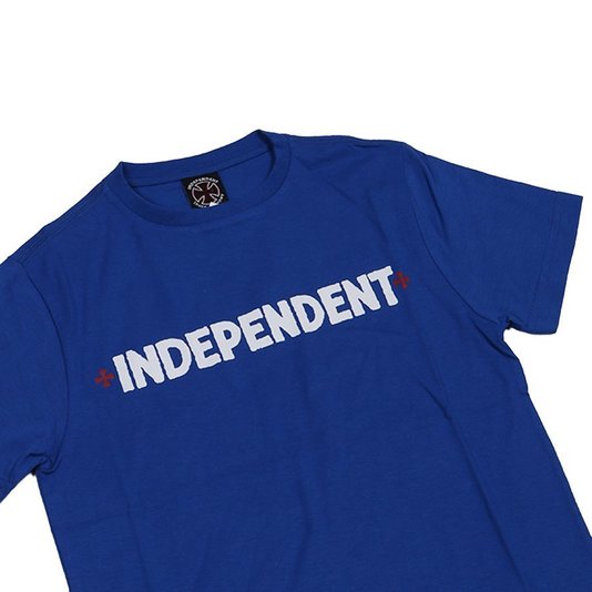 Camiseta Independent Rough BC Juvenil Azul