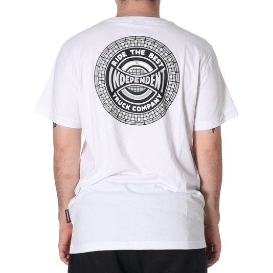 Camiseta Independent Tile Span Branco