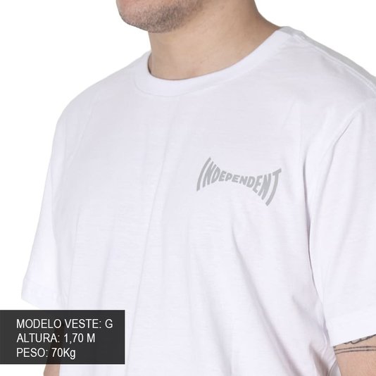 Camiseta Independent Tile Span Branco
