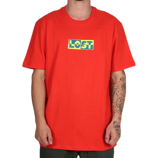 Camiseta Lost Box Vermelho