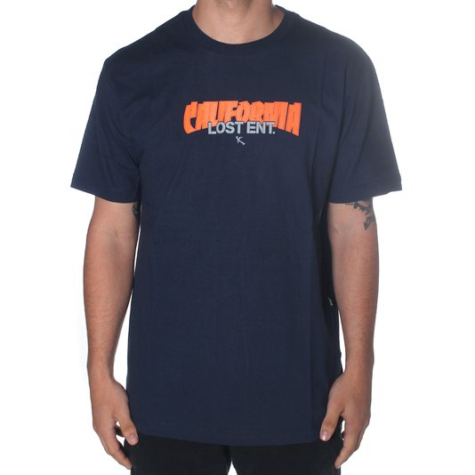 Camiseta Lost California Azul Marinho