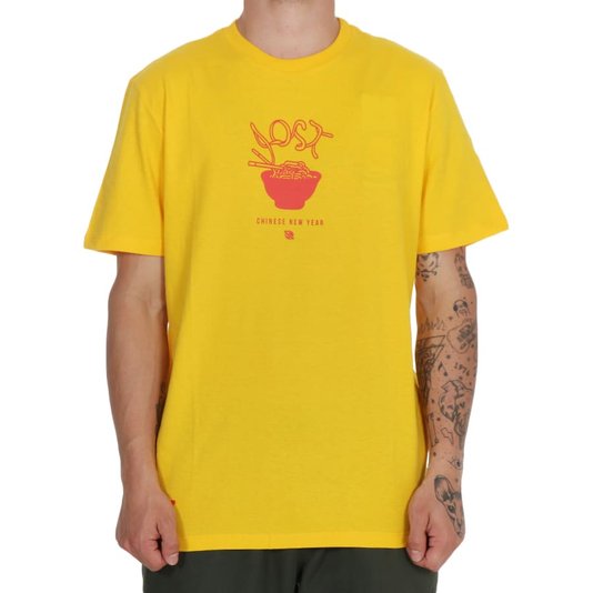 Camiseta Lost Chinese Lamen Amarelo