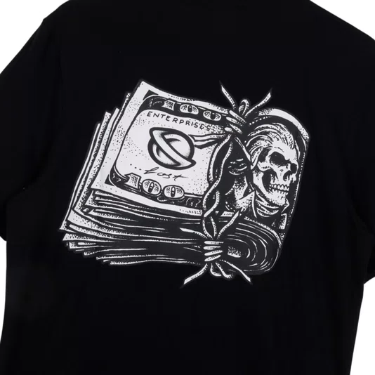 Camiseta Lost Deck Of Money Preto