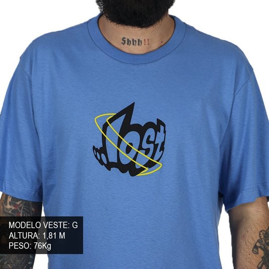 Camiseta Lost Fat Lost Azul