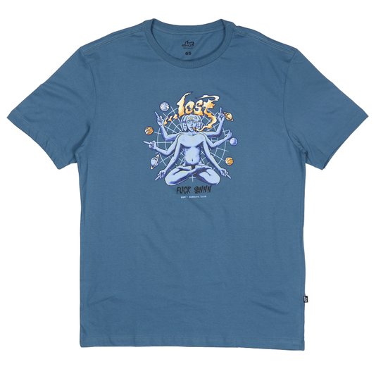 Camiseta Lost Fuck Onnn Azul