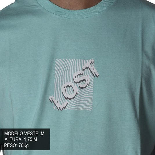Camiseta Lost Glasses Azul Claro