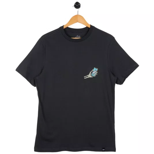Camiseta Lost Im Sick Of This Shit Cinza Chumbo