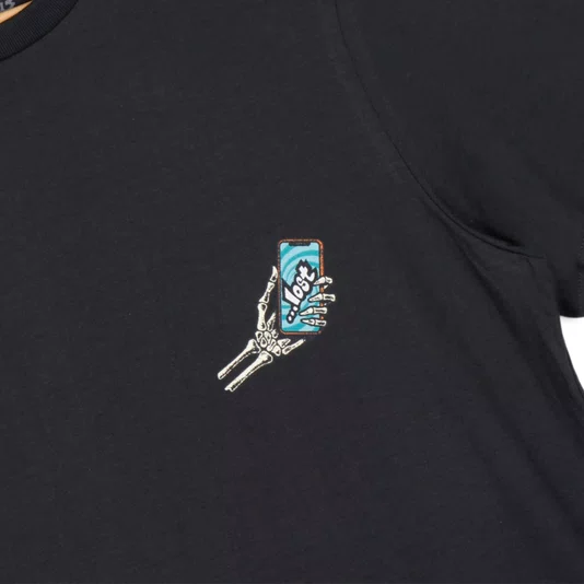 Camiseta Lost Im Sick Of This Shit Cinza Chumbo