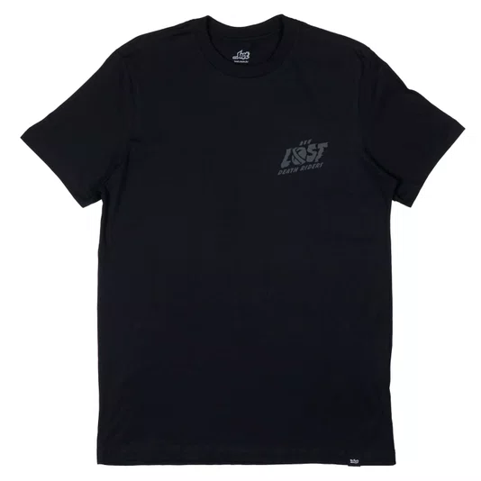 Camiseta Lost Logo Death Riders Club Preto