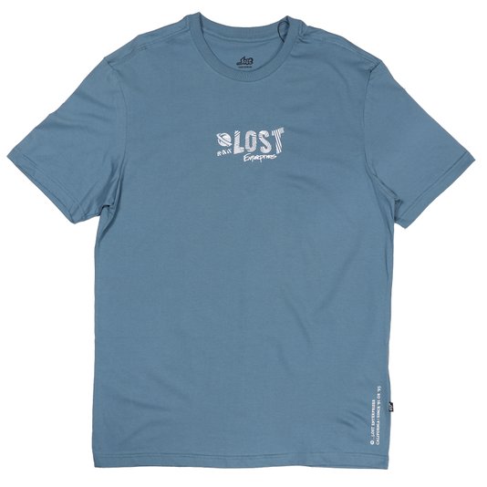 Camiseta Lost Logotypes Azul