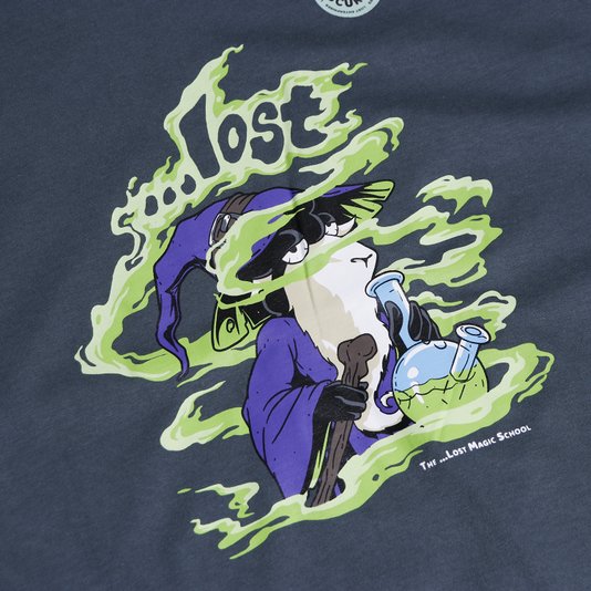 Camiseta Lost Mester Of Magic Verde Petróleo
