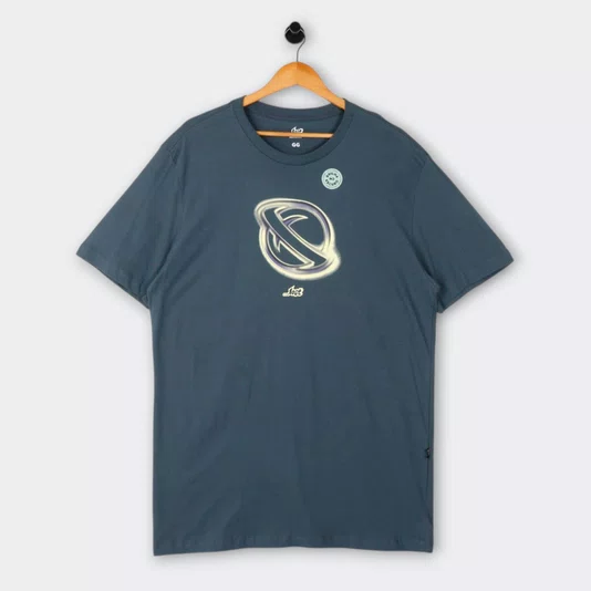 Camiseta Lost Saturn Blur Verde