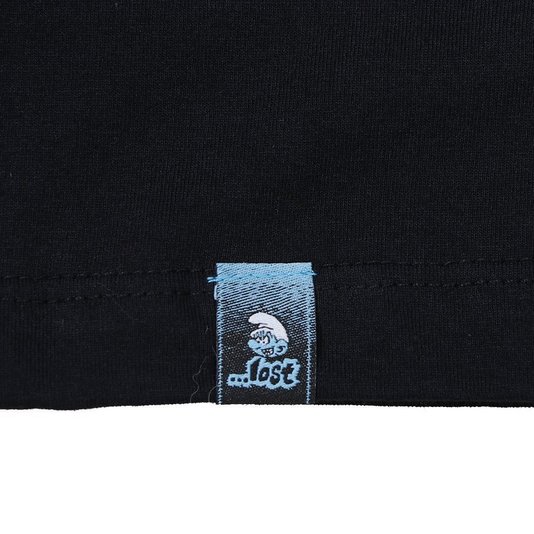 Camiseta Lost Smurfs M/L Preto