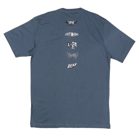 Camiseta Lost Surfboards Verde Petróleo