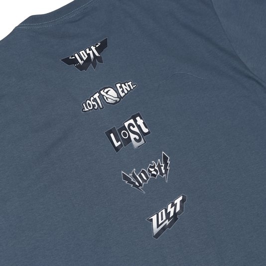 Camiseta Lost Surfboards Verde Petróleo