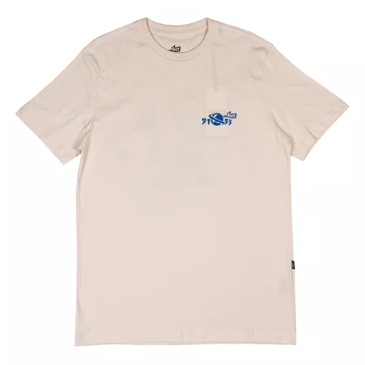 Camiseta Lost Tripping Wave Creme