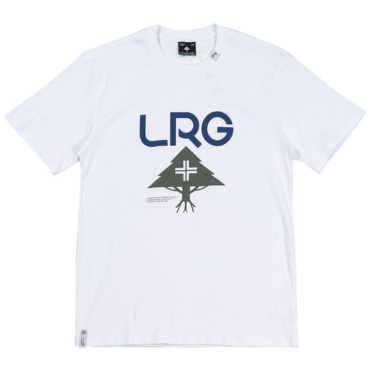 Camiseta Lrg 20 Stacked Branco