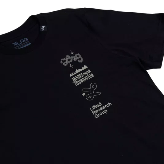 Camiseta Lrg Aligned Preto