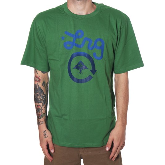 Camiseta Lrg Cycle Logo Verde/Azul