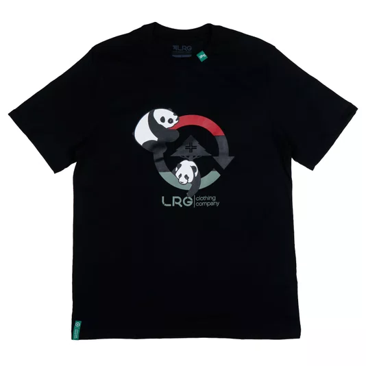 Camiseta Lrg Double Vision Cycle Preto