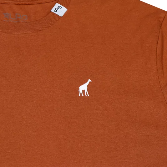 Camiseta Lrg Giraffe Marrom