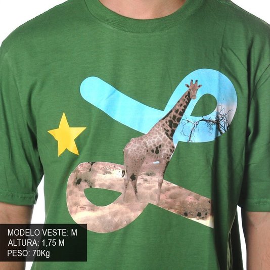 Camiseta LRG L-Evated Verde