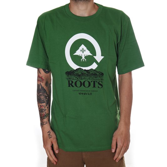Camiseta Lrg Landscape Verde