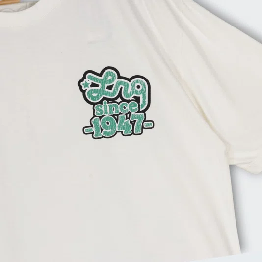 Camiseta Lrg Letting The Kids Play Tee Off White