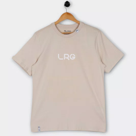 Camiseta Lrg Logo Box Tree Areia