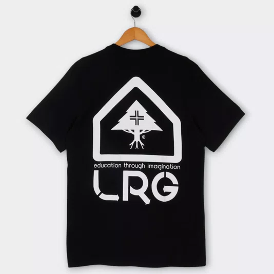 Camiseta Lrg Logo Box Tree Preto