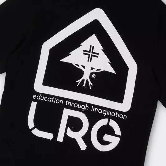 Camiseta Lrg Logo Box Tree Preto